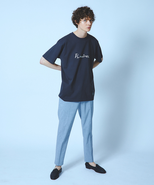 ABAHOUSE(アバハウス)の「【LAUTREC】SIGN Tシャツ(Tシャツ/カットソー・メンズ・スミクロ/グレイッシュブルー/ホワイト・46/48/50/44)」の4枚目の写真