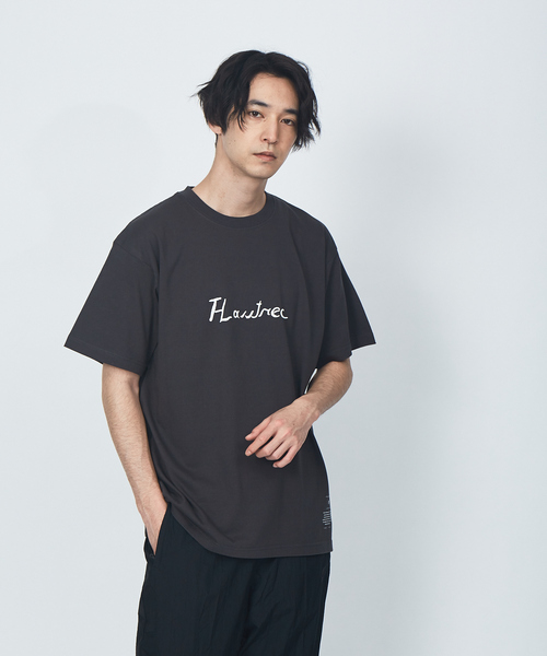 ABAHOUSE(アバハウス)の「【LAUTREC】SIGN Tシャツ(Tシャツ/カットソー・メンズ・スミクロ/グレイッシュブルー/ホワイト・46/48/50/44)」の5枚目の写真