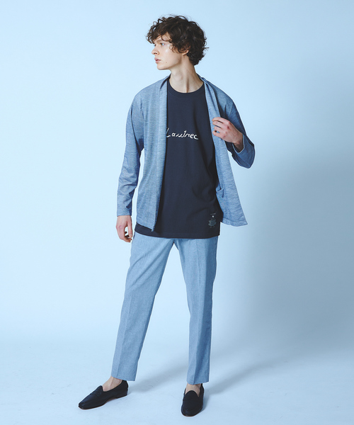 ABAHOUSE(アバハウス)の「【LAUTREC】SIGN Tシャツ(Tシャツ/カットソー・メンズ・スミクロ/グレイッシュブルー/ホワイト・46/48/50/44)」の16枚目の写真