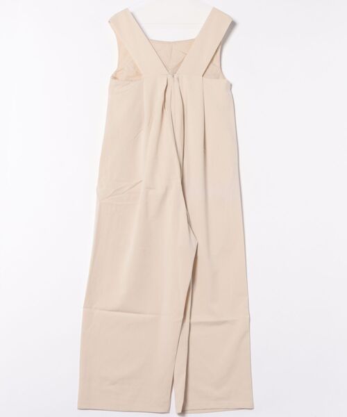 STYLEBLOCK（スタイルブロック）の「ポーラオールインワン（サロペット/オーバーオール・レディース・ライトベージュ/マスタード/ピンク/グレイッシュベージュ/ブラック・M）」の7枚目の写真