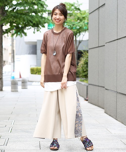 チチカカ（チチカカ）の「パートドヴェール風コードネックレス（ネックレス・レディース・ナチュラル/レッド/ブルー・FREE）」の12枚目の写真