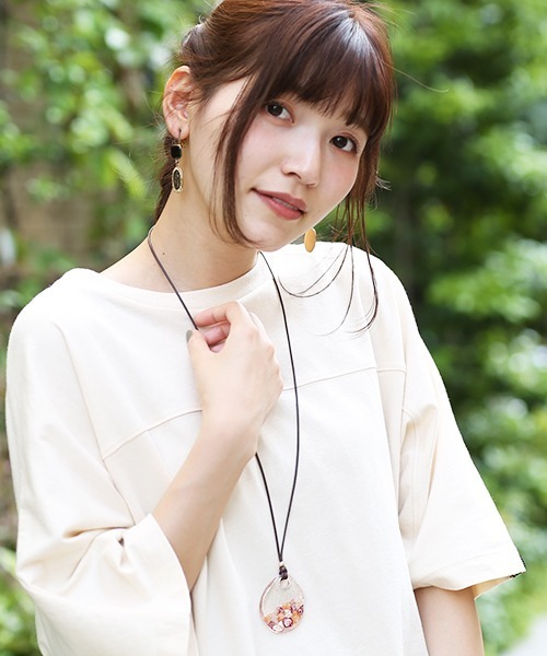 チチカカ（チチカカ）の「パートドヴェール風コードネックレス（ネックレス・レディース・ナチュラル/レッド/ブルー・FREE）」の15枚目の写真