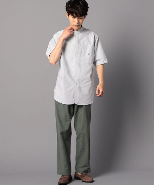 GLOSTER（グロスター）の「【GEVACO/ゲバコ】 バンドカラーシャツ #GV131M01（シャツ/ブラウス・メンズ・ホワイト/ブルー系その他7・40/38/42）」の12枚目の写真