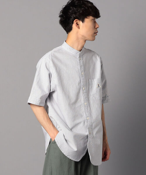 GLOSTER（グロスター）の「【GEVACO/ゲバコ】 バンドカラーシャツ #GV131M01（シャツ/ブラウス・メンズ・ホワイト/ブルー系その他7・40/38/42）」の13枚目の写真