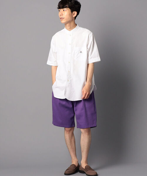 GLOSTER（グロスター）の「【GEVACO/ゲバコ】 バンドカラーシャツ #GV131M01（シャツ/ブラウス・メンズ・ホワイト/ブルー系その他7・40/38/42）」の14枚目の写真