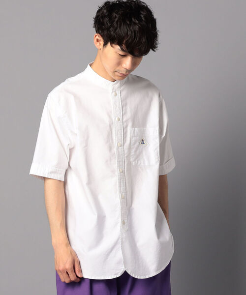 GLOSTER（グロスター）の「【GEVACO/ゲバコ】 バンドカラーシャツ #GV131M01（シャツ/ブラウス・メンズ・ホワイト/ブルー系その他7・40/38/42）」の15枚目の写真