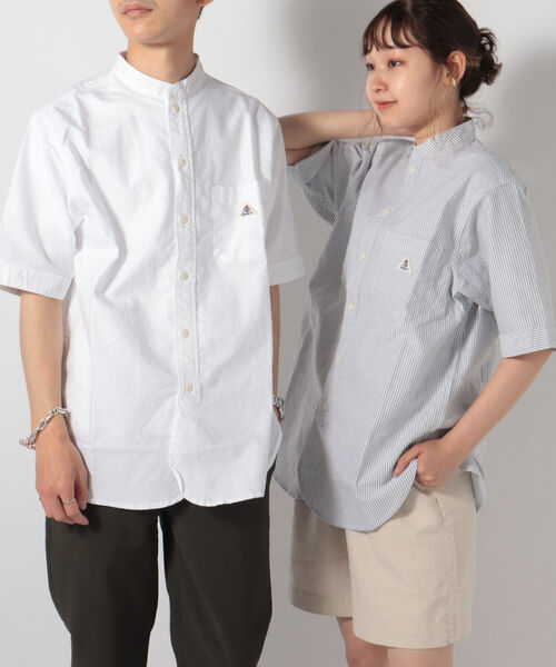 GLOSTER（グロスター）の「【GEVACO/ゲバコ】 バンドカラーシャツ #GV131M01（シャツ/ブラウス・メンズ・ホワイト/ブルー系その他7・40/38/42）」の18枚目の写真