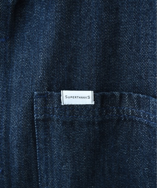 INTERPLANET(インタープラネット)の「【SUPERTHANKS】DENIM SHIRT JACKET(デニムジャケット・レディース・ブラック/インディゴブルー・FREE)」の22枚目の写真