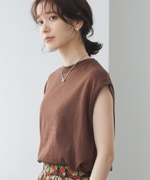 Green　Parks | シアーリネンブレンド ノースリーブニット＊(ニット/セーター)
