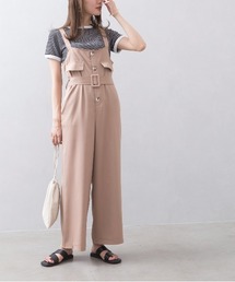 ベルト付きオールインワン