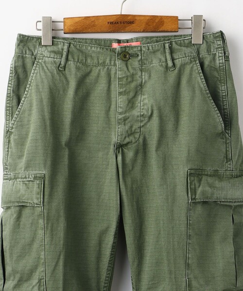 FREAK'S STORE（フリークスストア）の「【WEB限定】fireservice/ファイヤーサービス　CARGO PANTS/カーゴパンツ（カーゴパンツ・レディース・オリーブ・30/32/34/28）」の2枚目の写真