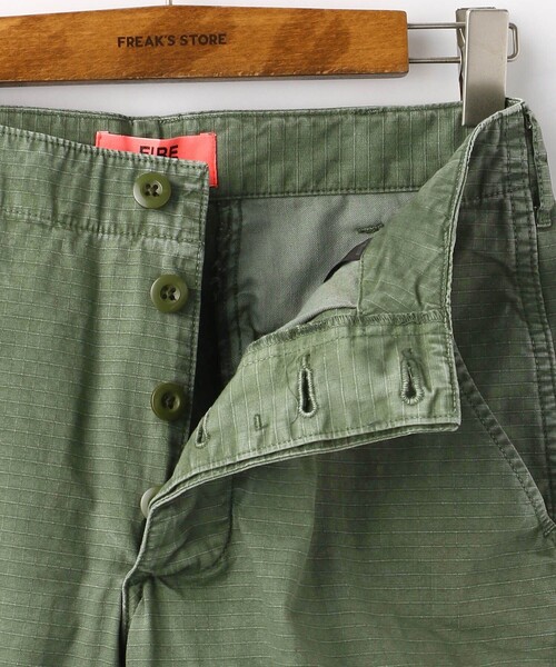FREAK'S STORE（フリークスストア）の「【WEB限定】fireservice/ファイヤーサービス　CARGO PANTS/カーゴパンツ（カーゴパンツ・レディース・オリーブ・30/32/34/28）」の3枚目の写真