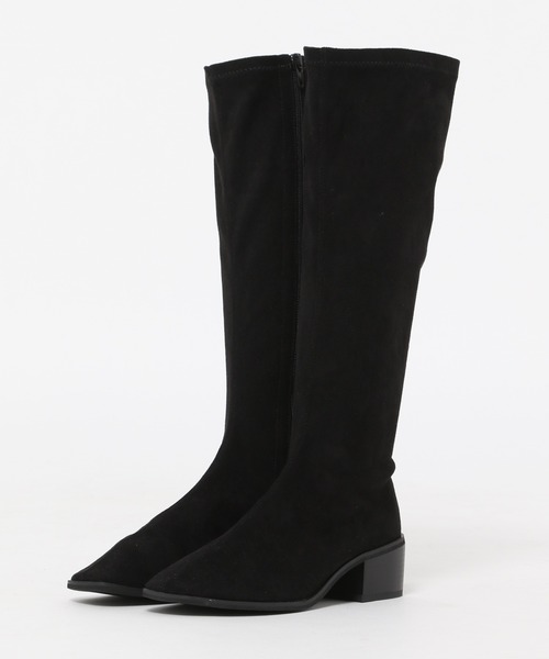 mysty woman（ミスティウーマン）の「美脚ロングブーツ 216279（ブーツ・レディース・ブラック/ブラック系・MEDIUM/LARGE）」の6枚目の写真