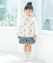 sense of wonder | オーガニックデニムフリルショートパンツ【日本製】(デニムパンツ)