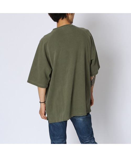 TMT（ティーエムティー）の「ONEITA×TMT S/SL SUPER HEAVY JERSEY TEE(TMT)（Tシャツ/カットソー・メンズ・ブラック/ブラウン/ホワイト/カーキ・MEDIUM/LARGE）」の12枚目の写真