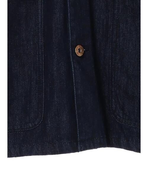 CRAFT STANDARD BOUTIQUE（クラフトスタンダードブティック）の「カバーオール　＊◇（カバーオール・レディース・ベージュ/ダークインディゴブルー・FREE）」の21枚目の写真