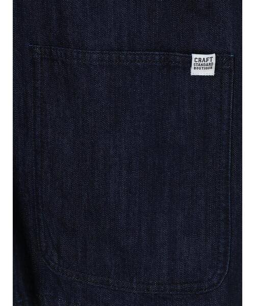 CRAFT STANDARD BOUTIQUE（クラフトスタンダードブティック）の「カバーオール　＊◇（カバーオール・レディース・ベージュ/ダークインディゴブルー・FREE）」の20枚目の写真