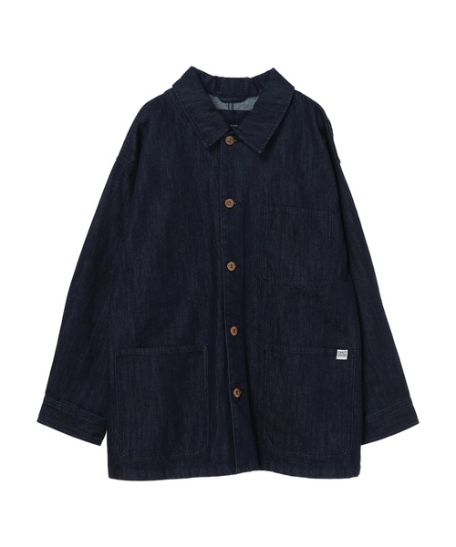 CRAFT STANDARD BOUTIQUE（クラフトスタンダードブティック）の「カバーオール　＊◇（カバーオール・レディース・ベージュ/ダークインディゴブルー・FREE）」の7枚目の写真