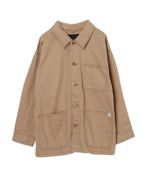 CRAFT STANDARD BOUTIQUE（クラフトスタンダードブティック）の「カバーオール　＊◇（カバーオール・レディース・ベージュ/ダークインディゴブルー・FREE）」の14枚目の写真