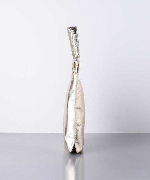 UNITED ARROWS（ユナイテッドアローズ）の「UWSC SOFT HOBO トートバッグ（トートバッグ・レディース・ブラック/ゴールド・FREE）」の12枚目の写真