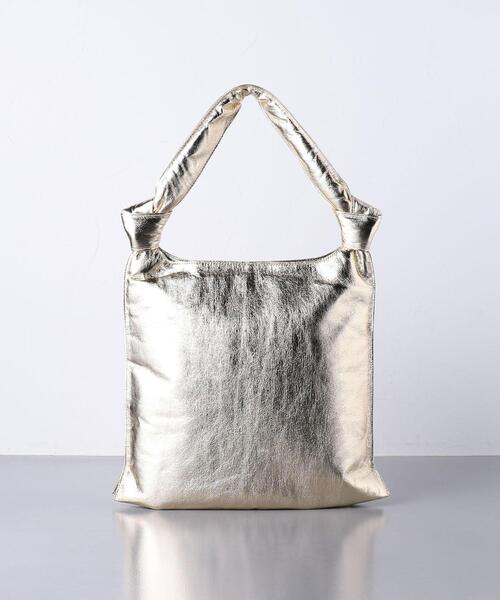 UNITED ARROWS（ユナイテッドアローズ）の「UWSC SOFT HOBO トートバッグ（トートバッグ・レディース・ブラック/ゴールド・FREE）」の5枚目の写真