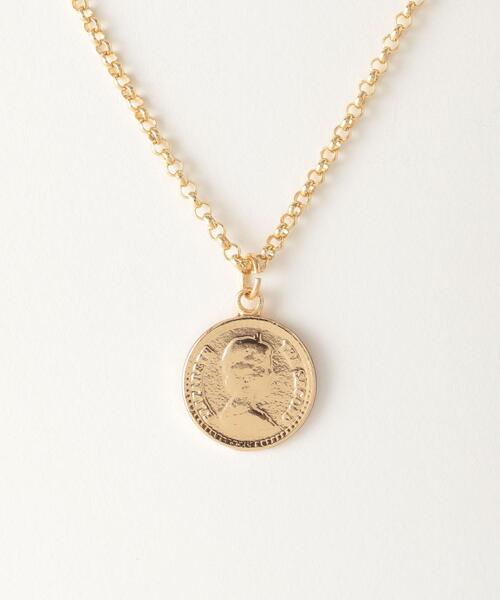 BEAUTY&YOUTH UNITED ARROWS（ビューティーアンドユースユナイテッドアローズ）の「BY 淡水パールxクリアビーズ コインモチーフネックレス -3WAY-◆（ネックレス・レディース・ゴールド/シルバー・FREE）」の14枚目の写真