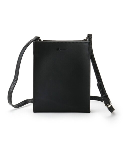 tk.TAKEO KIKUCHI(ティーケータケオキクチ)の「◆スクエアボックスショルダーバッグ(ショルダーバッグ・メンズ・ブラック系4/ベージュ系4/ブラック/ベージュ/ダークグリーン系4/ブラウン系8/ダークグリーン系8/ブラック系8/ブラック系3/ベージュ系3・00)」の17枚目の写真