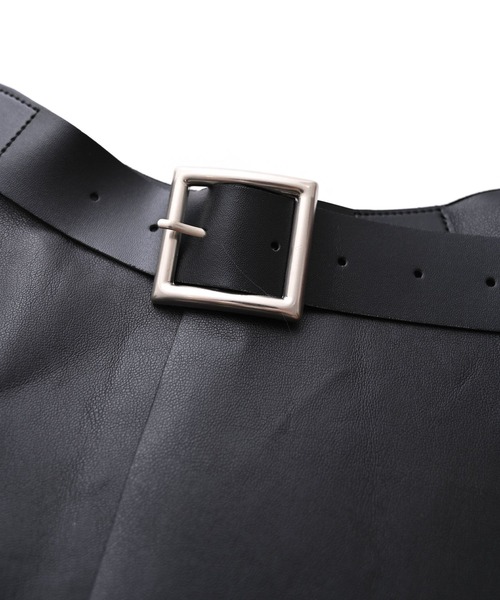 Narcissus（ナルシス）の「【Narcissus】ペプラムベルト（ベルト・レディース・ブラック・FREE）」の3枚目の写真