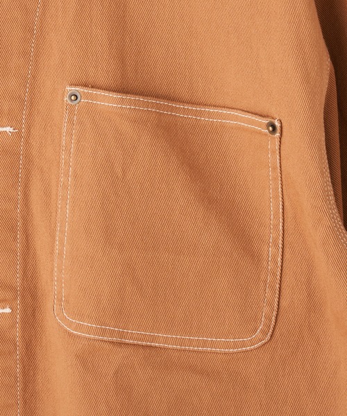 CIAOPANIC TYPY(チャオパニックティピー)の「【TYPYDENIM/ティピーデニム】カバーオール(カバーオール・メンズ・インディゴブルー/キャメル・S/M/L)」の10枚目の写真