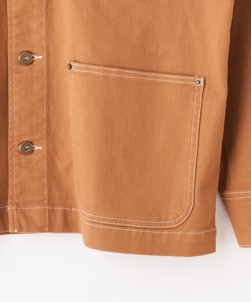 CIAOPANIC TYPY(チャオパニックティピー)の「【TYPYDENIM/ティピーデニム】カバーオール(カバーオール・メンズ・インディゴブルー/キャメル・S/M/L)」の14枚目の写真