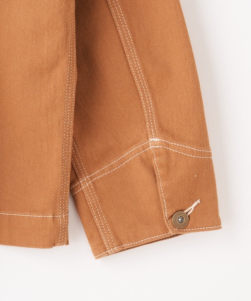 CIAOPANIC TYPY(チャオパニックティピー)の「【TYPYDENIM/ティピーデニム】カバーオール(カバーオール・メンズ・インディゴブルー/キャメル・S/M/L)」の5枚目の写真