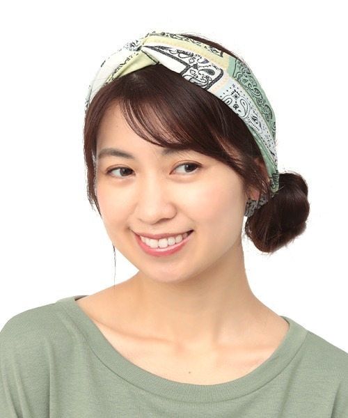 バンダナ柄ヘアバンド（ヘアバンド）｜チチカカ（チチカカ）の