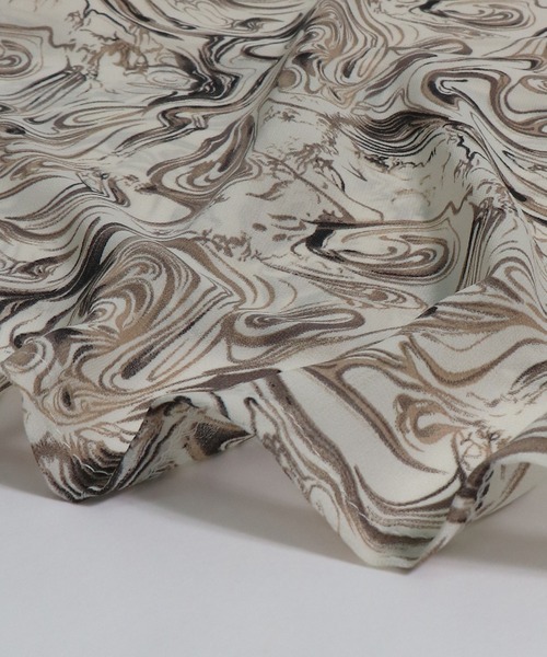 &g'aime(アンジェム)の「【&g’aime】マーブルロングワンピース(ワンピース・レディース・アイボリー・FREE)」の22枚目の写真