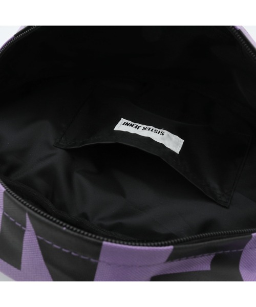 SISTER JENNI（SISTER JENNI）の「チャーム付きハトメウエストバッグ（ボディバッグ/ウエストポーチ・キッズ・ブラック/ラベンダー/ベージュ・F）」の16枚目の写真