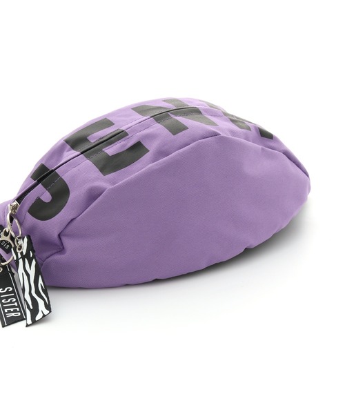 SISTER JENNI（SISTER JENNI）の「チャーム付きハトメウエストバッグ（ボディバッグ/ウエストポーチ・キッズ・ブラック/ラベンダー/ベージュ・F）」の17枚目の写真