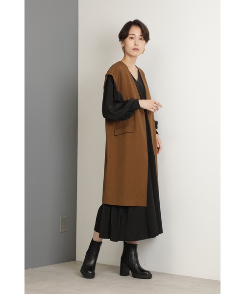 ROSE BUD(ローズバッド)の「シングルジレ(その他トップス・レディース・ブラウン/ブラック・ONE SIZE)」の13枚目の写真