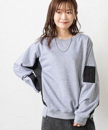 prose verse | キルト切替裏毛プルオーバー(スウェット)