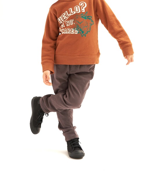 RUGGEDWORKS(ラゲッドワークス)の「スリムストレートストレッチツイル裏起毛ロングパンツ(その他パンツ・キッズ・ベージュ/カーキ/チャコール・90/100/110/120/130/140/150)」の5枚目の写真