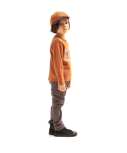 RUGGEDWORKS(ラゲッドワークス)の「スリムストレートストレッチツイル裏起毛ロングパンツ(その他パンツ・キッズ・ベージュ/カーキ/チャコール・90/100/110/120/130/140/150)」の7枚目の写真