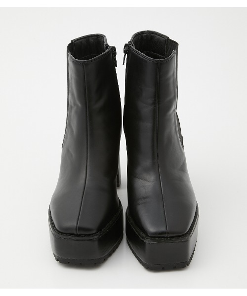 AZUL by moussy(アズールバイマウジー)の「RUGGED SOLE BOOTS/ラギッドソールブーツ(ブーツ・レディース・ブラック/ブラウン・SMALL/MEDIUM/LARGE)」の12枚目の写真