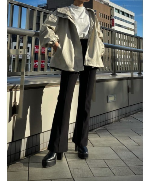 AZUL by moussy(アズールバイマウジー)の「RUGGED SOLE BOOTS/ラギッドソールブーツ(ブーツ・レディース・ブラック/ブラウン・SMALL/MEDIUM/LARGE)」の21枚目の写真