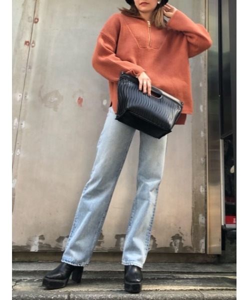 AZUL by moussy(アズールバイマウジー)の「RUGGED SOLE BOOTS/ラギッドソールブーツ(ブーツ・レディース・ブラック/ブラウン・SMALL/MEDIUM/LARGE)」の16枚目の写真