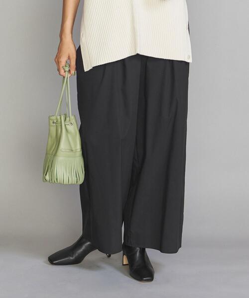 BEAUTY&YOUTH UNITED ARROWS(ビューティーアンドユースユナイテッドアローズ)の「BY イージーワイド パンツ(その他パンツ・レディース・ネイビー/パープル・S/M)」の2枚目の写真