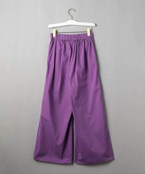 BEAUTY&YOUTH UNITED ARROWS(ビューティーアンドユースユナイテッドアローズ)の「BY イージーワイド パンツ(その他パンツ・レディース・ネイビー/パープル・S/M)」の15枚目の写真