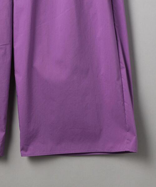 BEAUTY&YOUTH UNITED ARROWS(ビューティーアンドユースユナイテッドアローズ)の「BY イージーワイド パンツ(その他パンツ・レディース・ネイビー/パープル・S/M)」の3枚目の写真