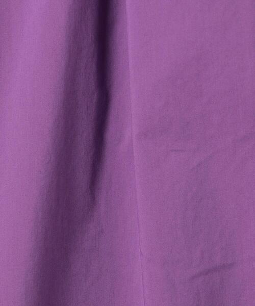 BEAUTY&YOUTH UNITED ARROWS(ビューティーアンドユースユナイテッドアローズ)の「BY イージーワイド パンツ(その他パンツ・レディース・ネイビー/パープル・S/M)」の4枚目の写真