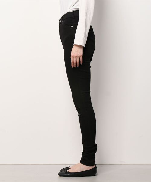 DR.DENIM（ドクターデニム）の「Moxy（デニムパンツ・レディース・ブラック/ブラック系その他・X-SMALL/LARGE/SMALL/MEDIUM/X-LARGE）」の3枚目の写真