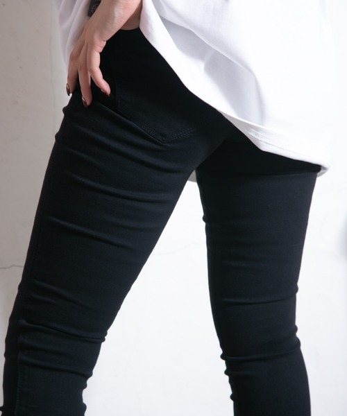 DR.DENIM（ドクターデニム）の「Moxy（デニムパンツ・レディース・ブラック/ブラック系その他・X-SMALL/LARGE/SMALL/MEDIUM/X-LARGE）」の9枚目の写真