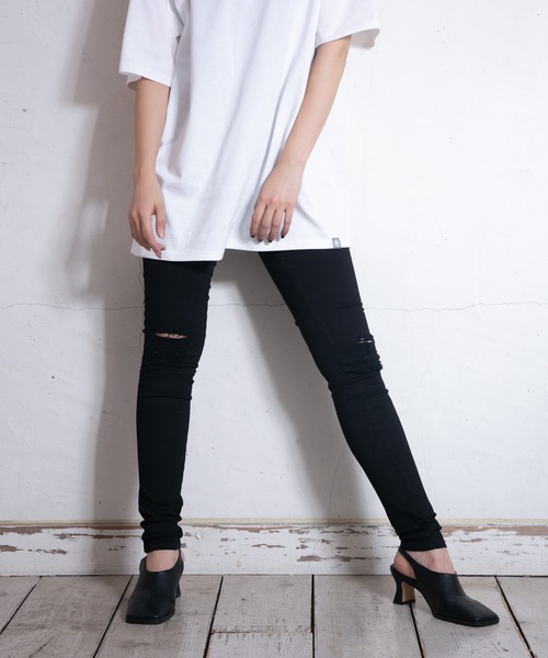 DR.DENIM（ドクターデニム）の「Moxy（デニムパンツ・レディース・ブラック/ブラック系その他・X-SMALL/LARGE/SMALL/MEDIUM/X-LARGE）」の18枚目の写真