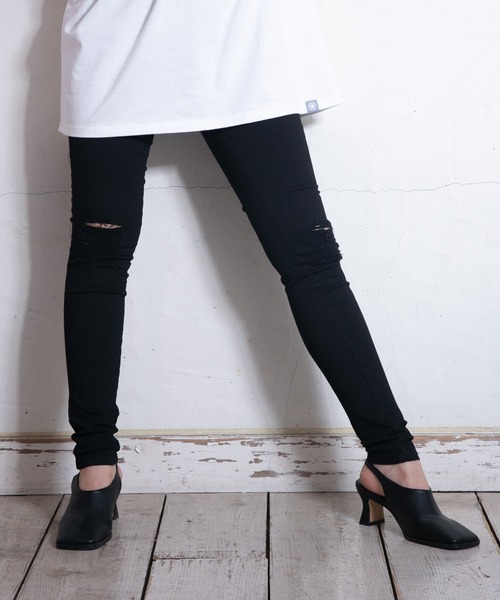 DR.DENIM（ドクターデニム）の「Moxy（デニムパンツ・レディース・ブラック/ブラック系その他・X-SMALL/LARGE/SMALL/MEDIUM/X-LARGE）」の17枚目の写真